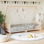 Cadre de lit pour enfants 80x200 cm bois de pin massif