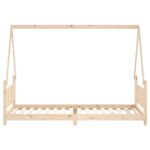 Cadre de lit pour enfants 90x200 cm bois de pin massif – Image 2