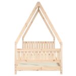 Cadre de lit pour enfants 90x200 cm bois de pin massif – Image 3