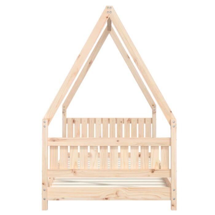 Cadre de lit pour enfant 90x190 cm Bois de pin massif – Image 3