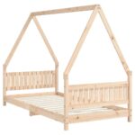Cadre de lit pour enfant 90x190 cm Bois de pin massif – Image 4