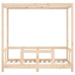 Cadre de lit pour enfant 70x140 cm bois de pin massif – Image 2