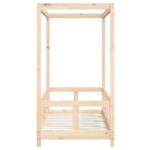 Cadre de lit pour enfant 70x140 cm bois de pin massif – Image 3