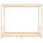 Cadre de lit pour enfant 80x160 cm bois de pin massif – Image 2