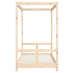 Cadre de lit pour enfant 80x160 cm bois de pin massif – Image 3
