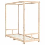 Cadre de lit pour enfants 80x200 cm bois de pin massif – Image 4