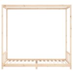 Cadre de lit pour enfants 90x200 cm bois de pin massif – Image 2