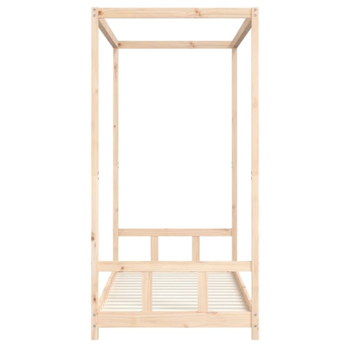 Cadre de lit pour enfants 90x200 cm bois de pin massif – Image 3