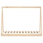 Cadre de lit pour enfant 80x160 cm bois de pin massif – Image 2
