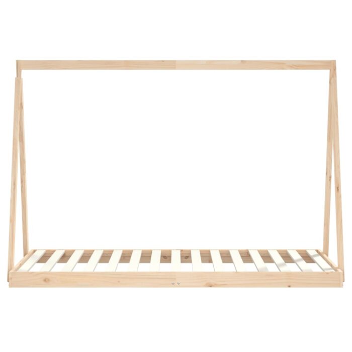 Cadre de lit pour enfant 90x190 cm Bois de pin massif – Image 2