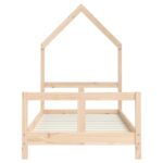 Cadre de lit pour enfant 80x160 cm bois de pin massif – Image 2
