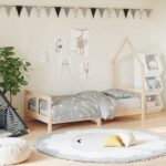 Cadre de lit pour enfant 80x160 cm bois de pin massif