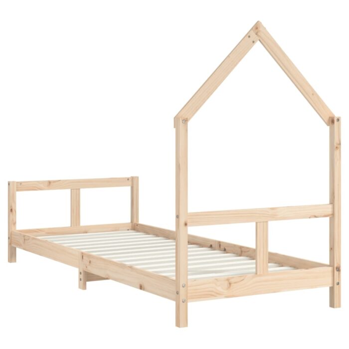 Cadre de lit pour enfants 80x200 cm bois de pin massif – Image 4