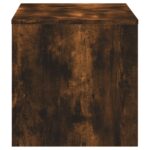 Meuble TV chêne fumé 120x40x40 cm bois d'ingénierie – Image 3