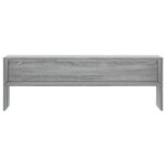 Meuble TV sonoma gris 120x40x40 cm bois d'ingénierie – Image 2