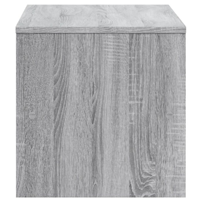 Meuble TV sonoma gris 120x40x40 cm bois d'ingénierie – Image 3