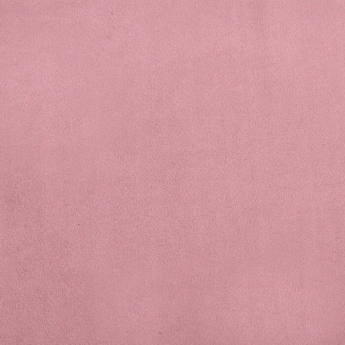 Canapé pour enfants rose 50x40x26,5 cm velours – Image 4