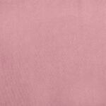 Canapé pour enfants rose 100x50x26 cm velours – Image 4