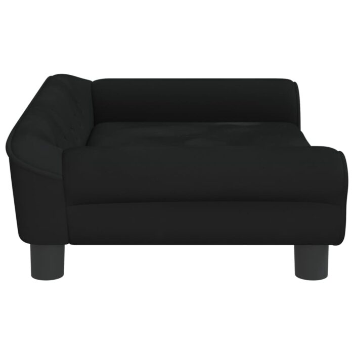 VXL8720845457174_g_en_hd_2.jpg Canapé pour enfants noir 70x45x26 cm velours – Image 2