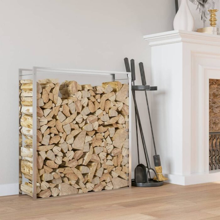VXL8720845459246_m_en_hd_1.jpg Portant de bois de chauffage 110x28x116 cm acier inoxydable – Image 1