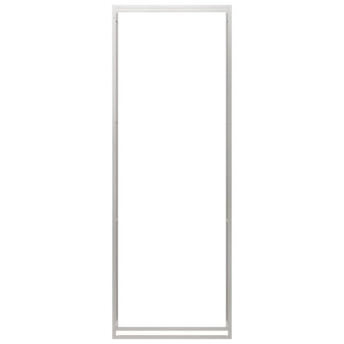 Portant de bois de chauffage 110x28x312 cm acier inoxydable – Image 2