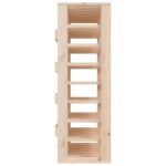 Casier à vin 70x33x94 cm Bois de pin massif – Image 3