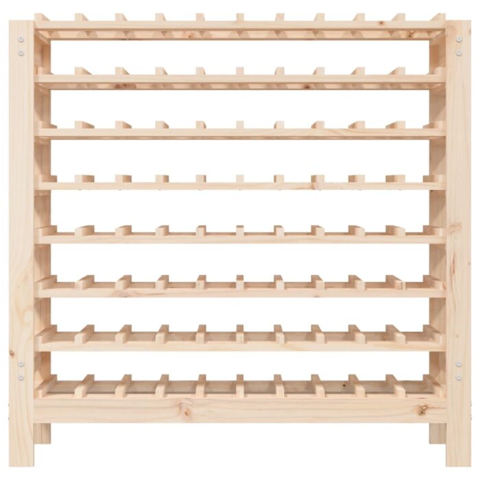 Casier à vin 109,5x30x107,5 cm Bois de pin massif – Image 3