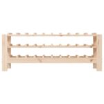 Casier à vin 109,5x30x42 cm Bois de pin massif – Image 3