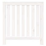 Cache-radiateur Blanc 79,5x19x84 cm Bois massif de pin – Image 3