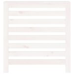 Cache-radiateur Blanc 79,5x19x84 cm Bois massif de pin – Image 3