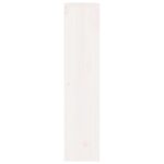 Cache-radiateur Blanc 153x19x84 cm Bois massif de pin – Image 4