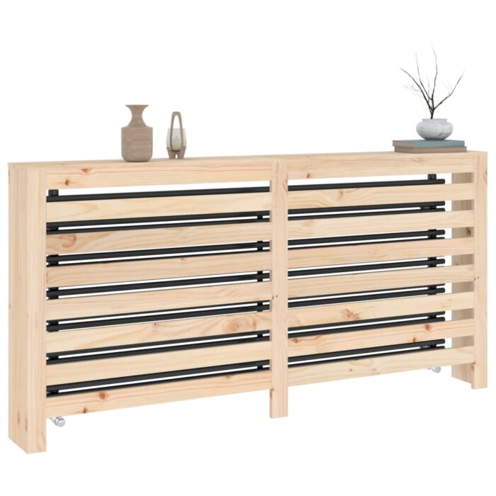 Cache-radiateur 169x19x84 cm Bois massif de pin – Image 2