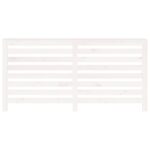 Cache-radiateur Blanc 169x19x84 cm Bois massif de pin – Image 3