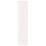 Cache-radiateur Blanc 169x19x84 cm Bois massif de pin – Image 4