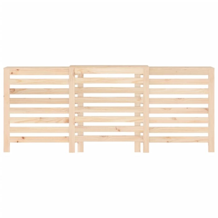 Cache-radiateur 210x21x85 cm Bois massif de pin – Image 3
