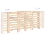 Cache-radiateur 210x21x85 cm Bois massif de pin – Image 6