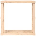 Porte-bûches d’extérieur 108x52x106 cm Bois massif de pin – Image 4