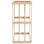 Porte-bûches d’extérieur 108x52x106 cm Bois massif de pin – Image 5
