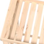 Porte-bûches d’extérieur 108x52x106 cm Bois massif de pin – Image 6