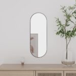 Miroir mural 15x40 cm Verre Ovale