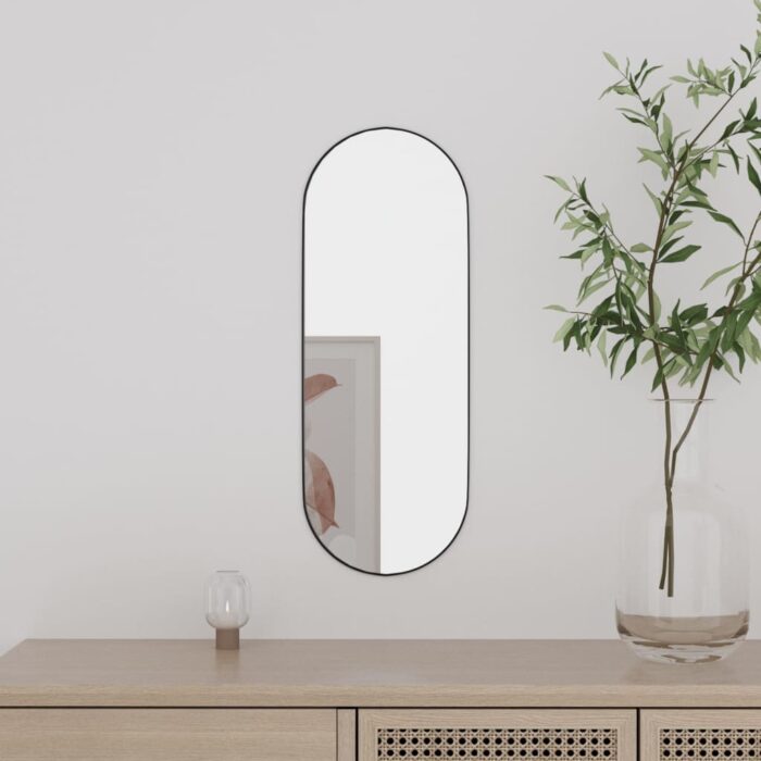 Miroir mural 15x40 cm Verre Ovale – Image 1