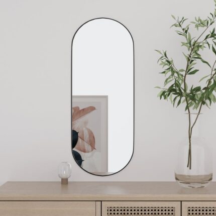 Miroir mural 20x50 cm Verre Ovale