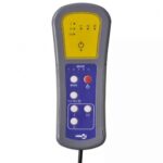 Fauteuil de massage électrique Gris Similicuir – Image 9