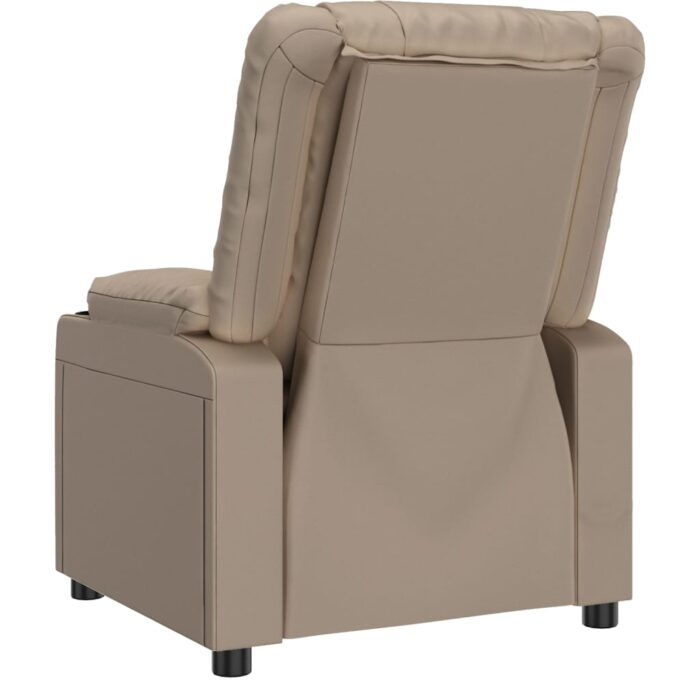 Fauteuil de massage électrique Cappuccino Similicuir – Image 4