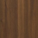 Ensemble de meubles de salle de bain 3 pcs Chêne marron – Image 3