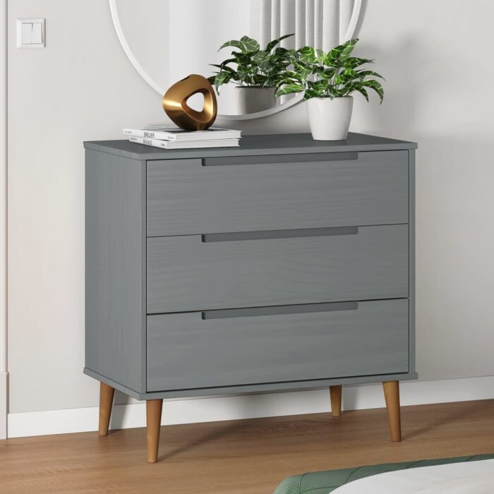 VXL8720845541934_m_en_hd_1.jpg Commode MOLDE Gris 80x40x80 cm Bois de pin massif – Image 1