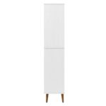 Bibliothèque MOLDE Blanc 85x35x170,5 cm Bois massif de pin – Image 4