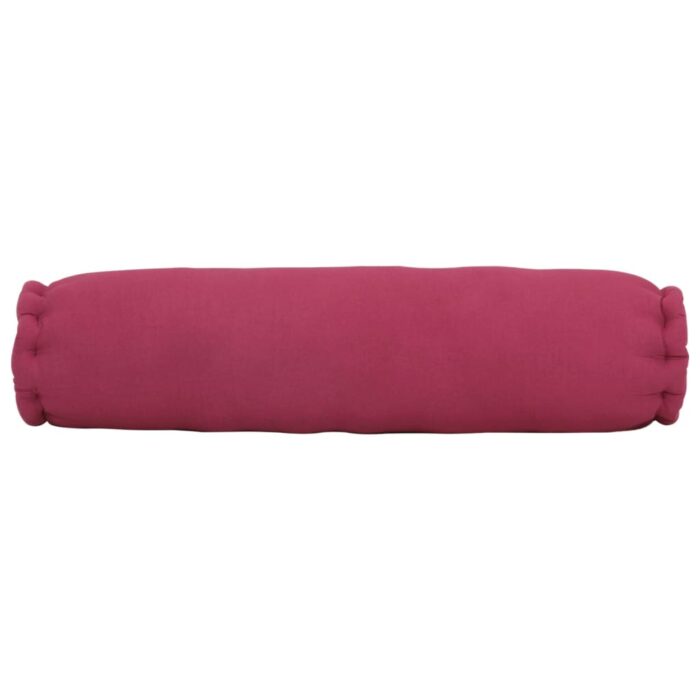 Ensemble d'oreillers décoratifs lot de 7 Rose Tissu – Image 4