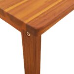 Tabouret-escabeau 38x26x22 cm Bois d'acacia solide – Image 5