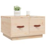 Table basse 60x53x35 cm Bois massif de pin – Image 2